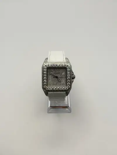 Cartier White Cartier Santos 100 XL VVS1