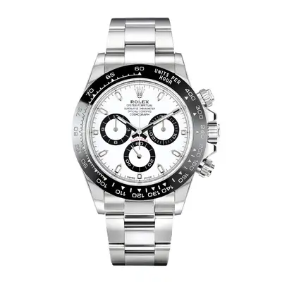 Rolex Daytona White Index Hour Ceramic