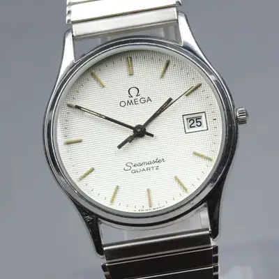 Omega [Near Omega Seamaster Cal.1430 Silver Date
