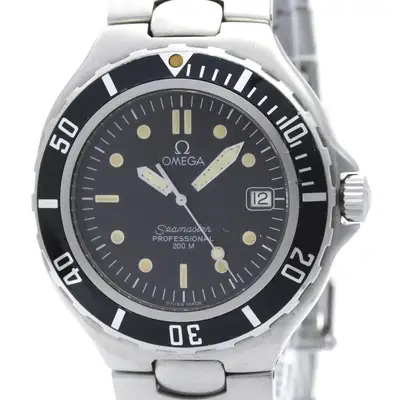 Omega Seamaster Professional Large Size Steel