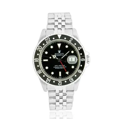 Rolex Stainless Steel GMT-Master Black/Black