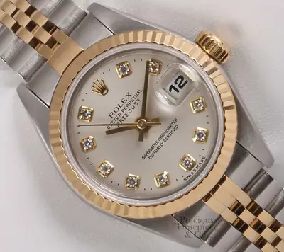 Rolex Datejust No Hole Two Tone