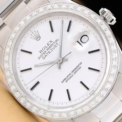 Rolex DATEJUST 1601 18K GOLD STEEL