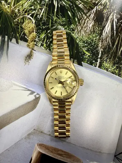 Rolex 6917 18k Gold Datejust President