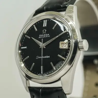 Omega *NEAR OMEGA Seamaster Cal.562 Date Black