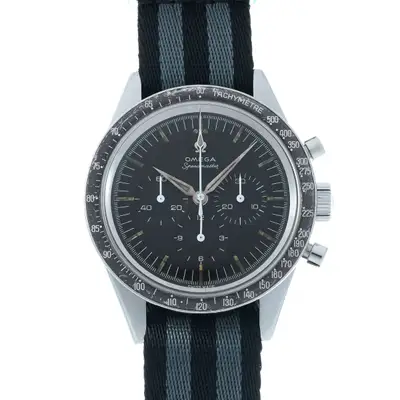 Omega OMEGA Speedmaster Antique 105.002-62 Black/Noir mens Watches Hand Winding Us...