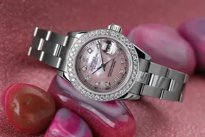 Rolex Datejust Pink Mother Of Pearl
