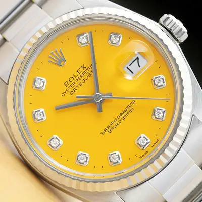 Rolex DATEJUST 18K WHITE GOLD SS