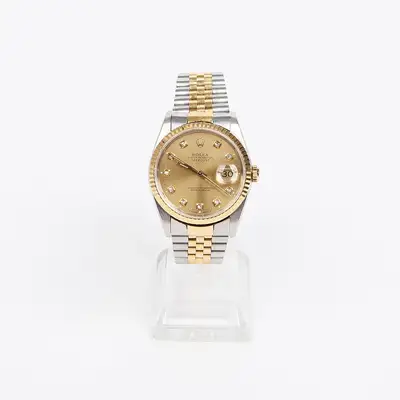 Rolex Datejust 10P Diamond Combi 157547957