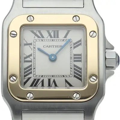 Cartier Santos Galbe SM Two-tone W20012C4