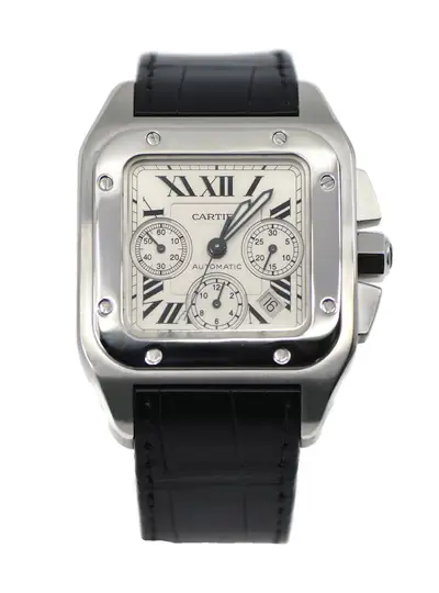 Cartier Santos 100 XL Chronograph Stainless