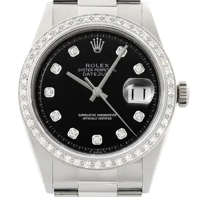 Rolex Datejust 18K White Gold SS