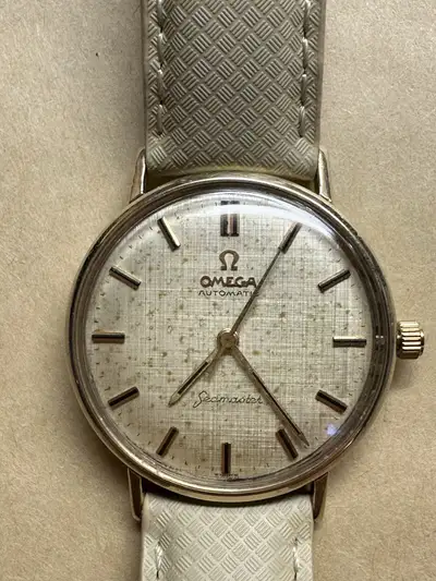 Omega Men’s 14k Solid Gold Omega Seamaster