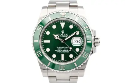 Rolex Rolex Submariner Date 40mm 'Hulk' Stainless Steel Oyster 116610LV 2014
