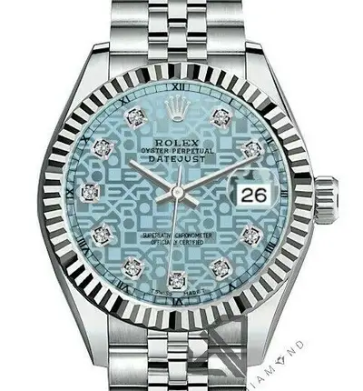 Rolex 's Rolex Datejust SS Jubilee Ice