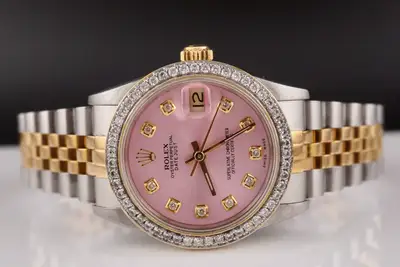 Rolex Datejust 18k Yellow Gold Steel