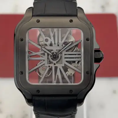 Cartier Santos Skeleton ADLC Luxury WHSA0009