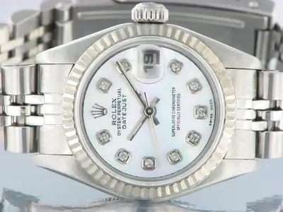 Rolex DATEJUST STAINLESS STEEL DIAMOND ROLEX