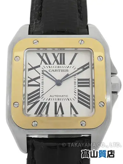 Cartier Santos W20077X7/2656 Yellow Gold Stainless
