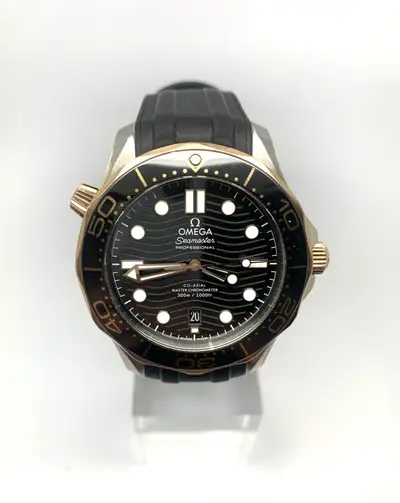 Omega SEAMASTER GOLD STEEL 21022422001002 RUBBER