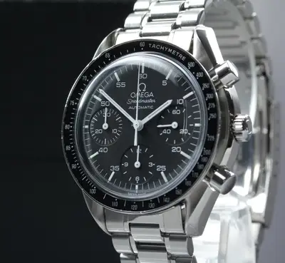 Omega Omega Serviced 2026 3510.50 Speedmaster Reduced 39mm Black Dial AT Mens Watch