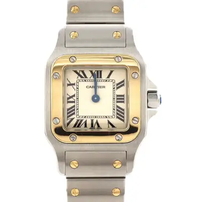 Cartier Santos Galbe SM Two-tone W20012C4