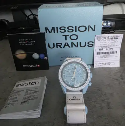 Omega Swatch x Omega Bioceramic Moonswatch Mission