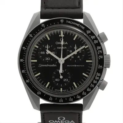 Omega x swatch Speedmaster missions Toe
