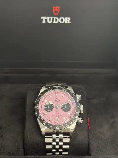 Tudor Black Bay Chrono Miami Pink