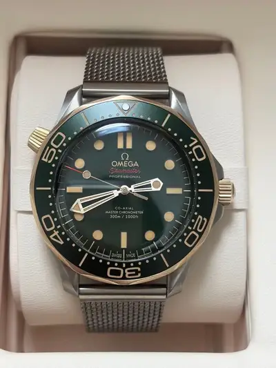 Omega Seamaster Diver Titanium Bronze Gold