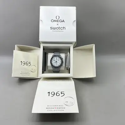 Omega X Swatch MoonSwatch Speedmaster Gray