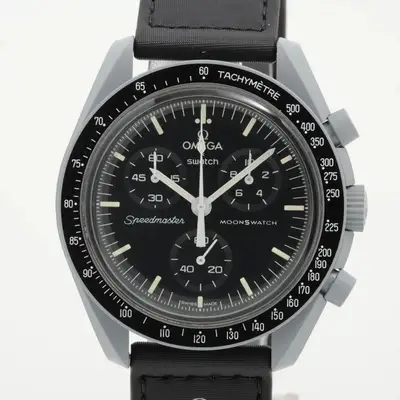 Omega x swatch Speedmaster missions Toe