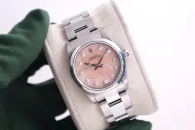 Rolex Oyster Perpetual Pink Mother of