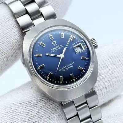 Omega Seamaster COSMIC Navy Date