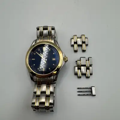 Omega Seamaster Two Tone 18k Gold