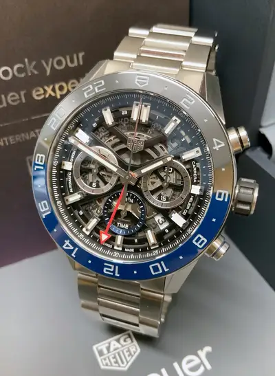 TAG Heuer Carrera Chronograph Twin-Time CBG2A1Z.BA0658