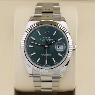 Rolex Datejust Factory Green