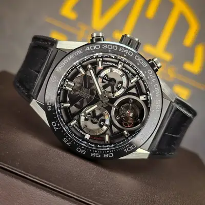 TAG Heuer CARRERA TOURBILLON SKELETON CERAMIC