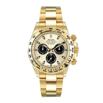 Rolex Daytona Champagne Index Hour Yellow