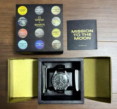 Omega Swatch Omega Moonshine Gold Moons Mission