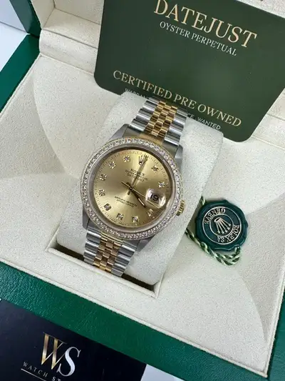 Rolex DATEJUST BI METAL