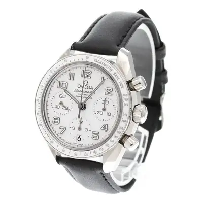 Omega OMEGA Speedmaster 324.33.38.40.04.001 38mm SS White Dial Automatic Watch #C5930