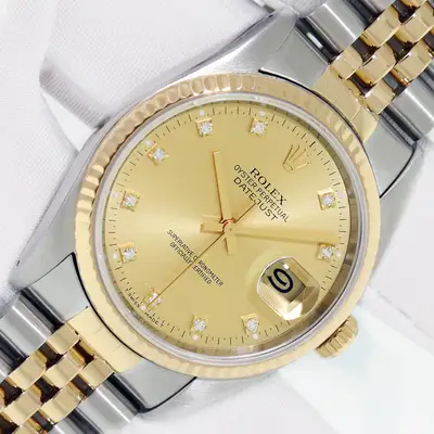 Rolex DateJust Steel and 18k Gold