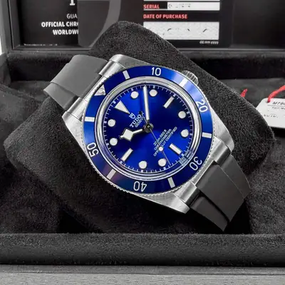 Tudor Black Bay 54 Blue Rubber
