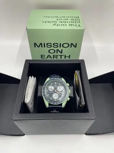 Omega Swatch Mission On Earth Speedmaster