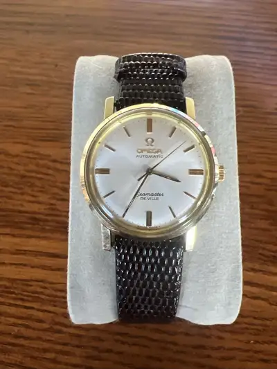 Omega Seamaster De Ville 14k Yellow