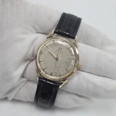 Omega 14k Yellow Gold Omega Cal.500 17