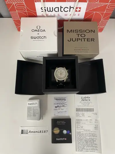 Omega X Swatch Mission to Jupiter