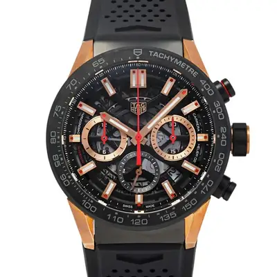 TAG Heuer Carrera CBG2052.FT6143 Pink Gold