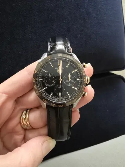 TAG Heuer Carrera Chronograph Black And